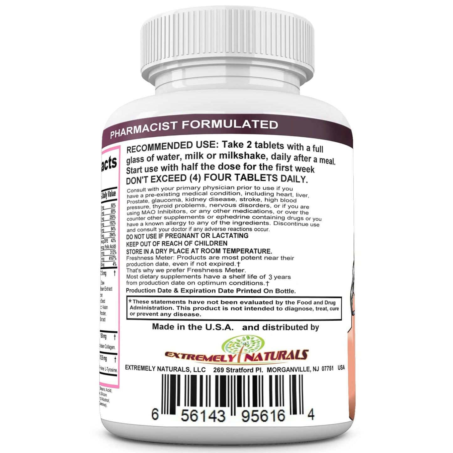 Generic BREASTMAX Bigger Breast Enlargement Supplement Tablet 60 Tablets