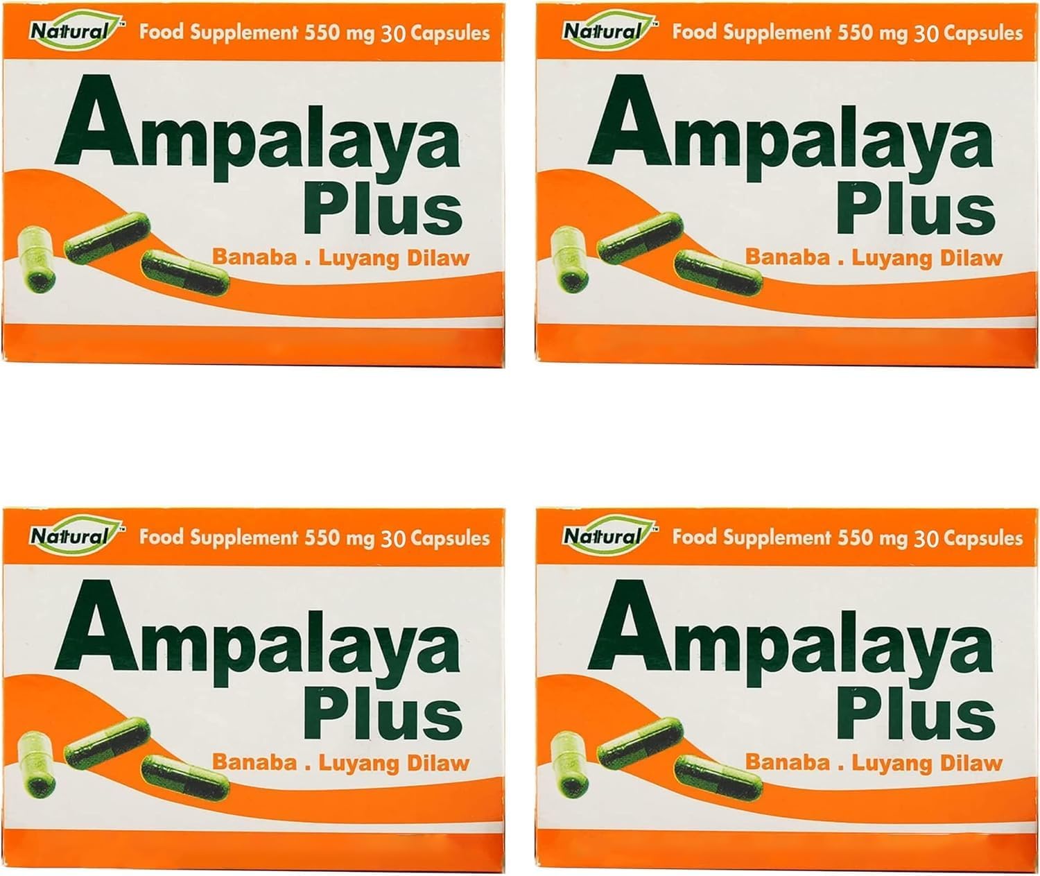 Generic Ampalaya Plus Supplement 550mg Capsule, 120 Capsules