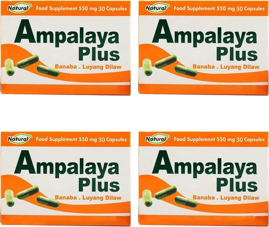 Generic Ampalaya Plus Supplement 550mg Capsule, 120 Capsules