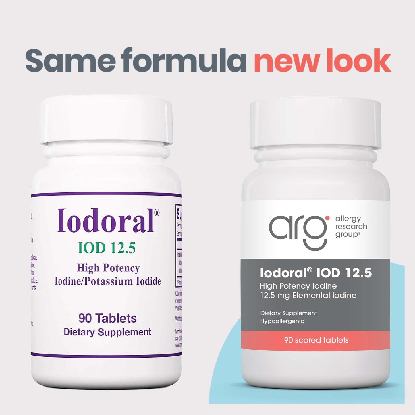 Optimox Iodoral 12.5 mg Iodine & Potassium Iodide Supplement Tablet, 90 Tablets