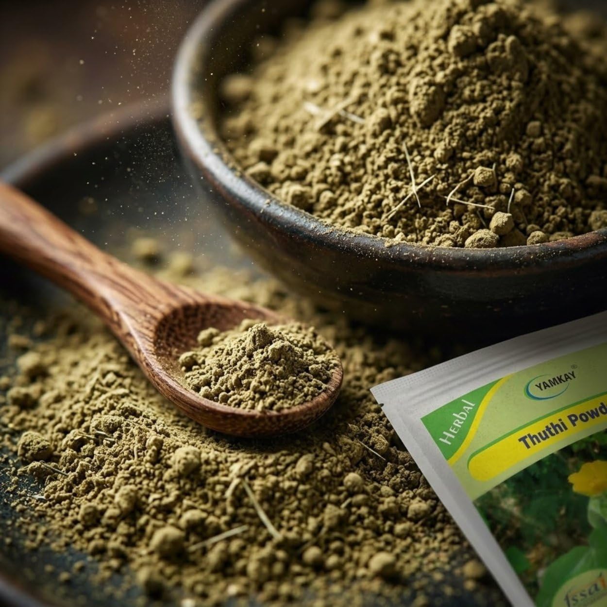 YAMKAY Abutilon Indicum Powder, 1 Ounce