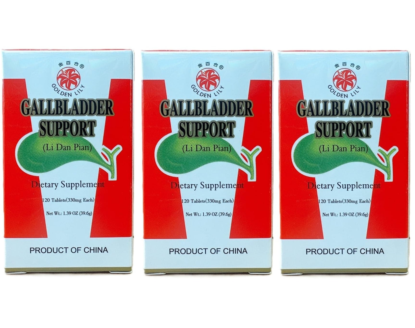 New Green Nutrition Li Dan Pian Gallbladder Support 360 Tablets