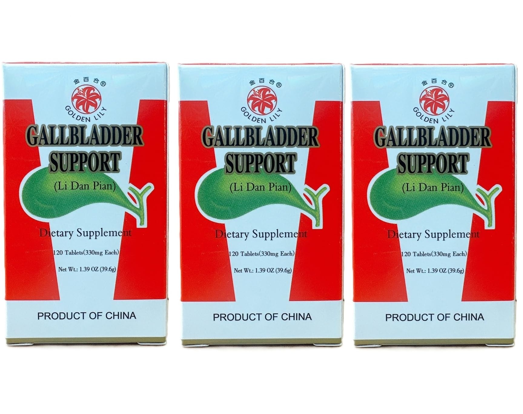 New Green Nutrition Li Dan Pian Gallbladder Support 360 Tablets