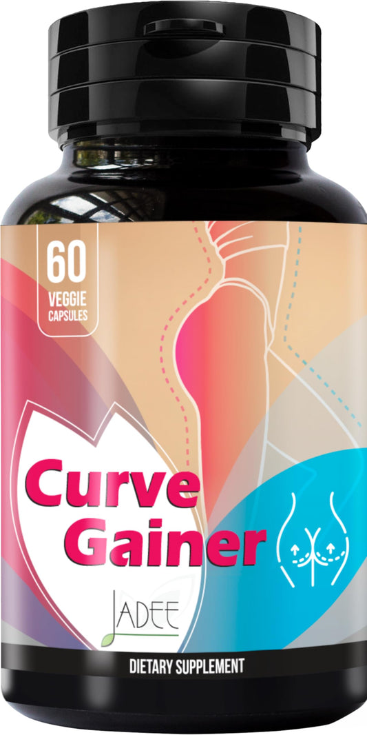 Jadee Smart Weight Gainer for Women – Booty Pills, Curves & Shape Support for Healthy Weight Gain, Hips & Glutes – 60 Capsules