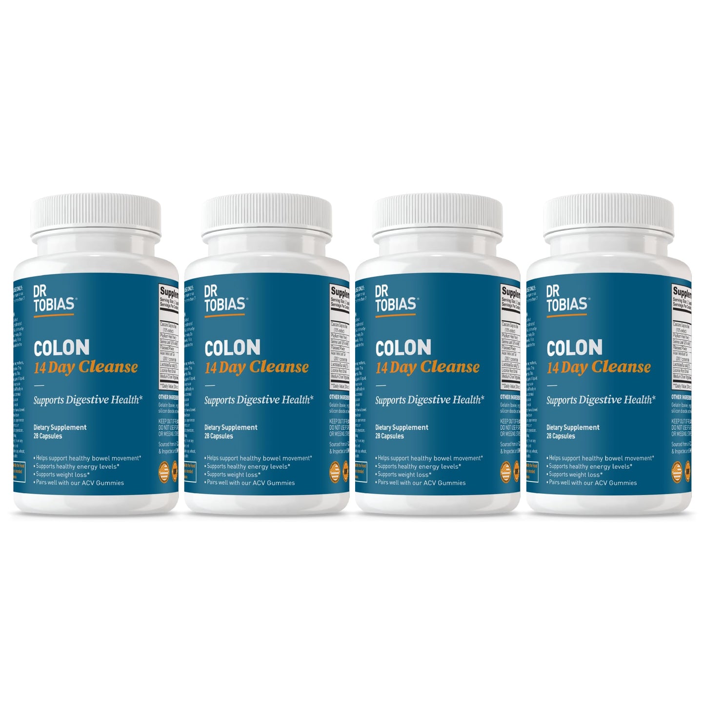 Dr. Tobias Colon Cleanse Capsules 112 Capsules