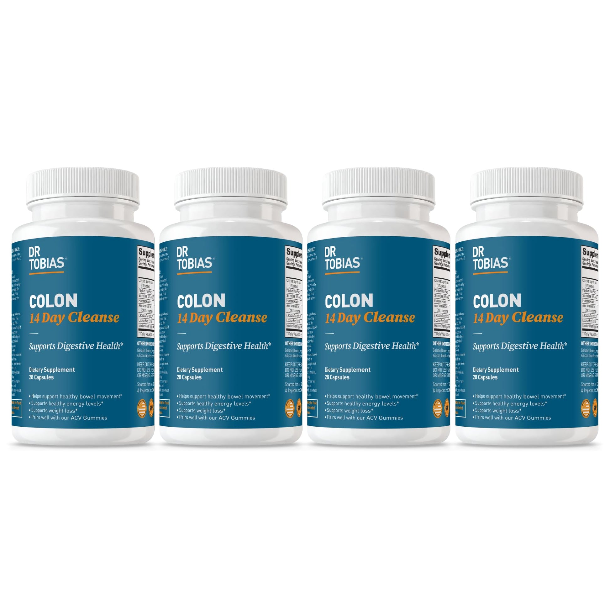 Dr. Tobias Colon Cleanse Capsules 112 Capsules