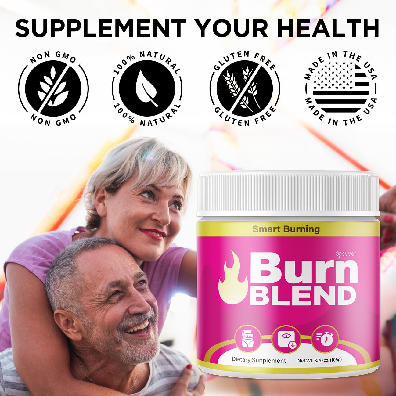 Syvor Burn Blend Powder 7.4 Ounces