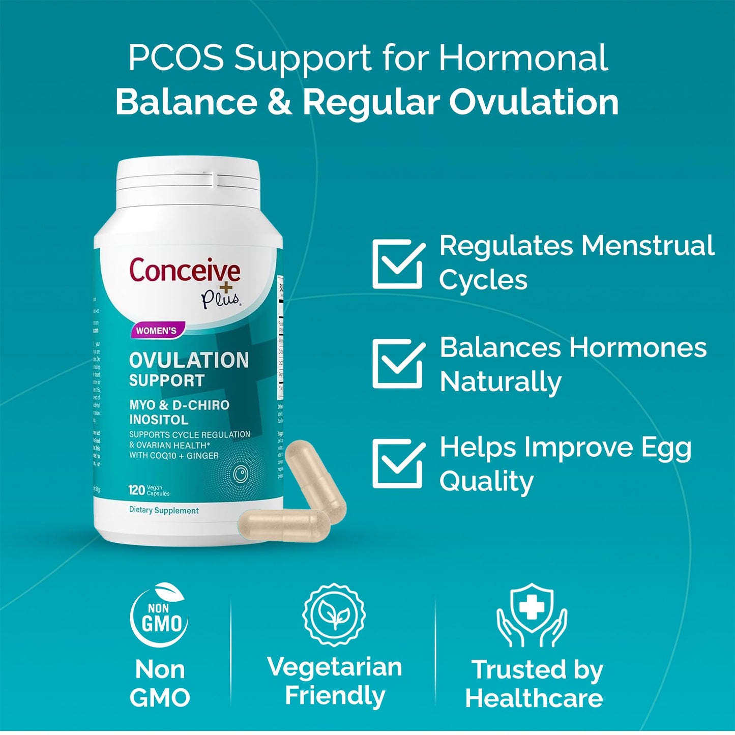 CONCEIVE PLUS Ovulation Support Capsule 120