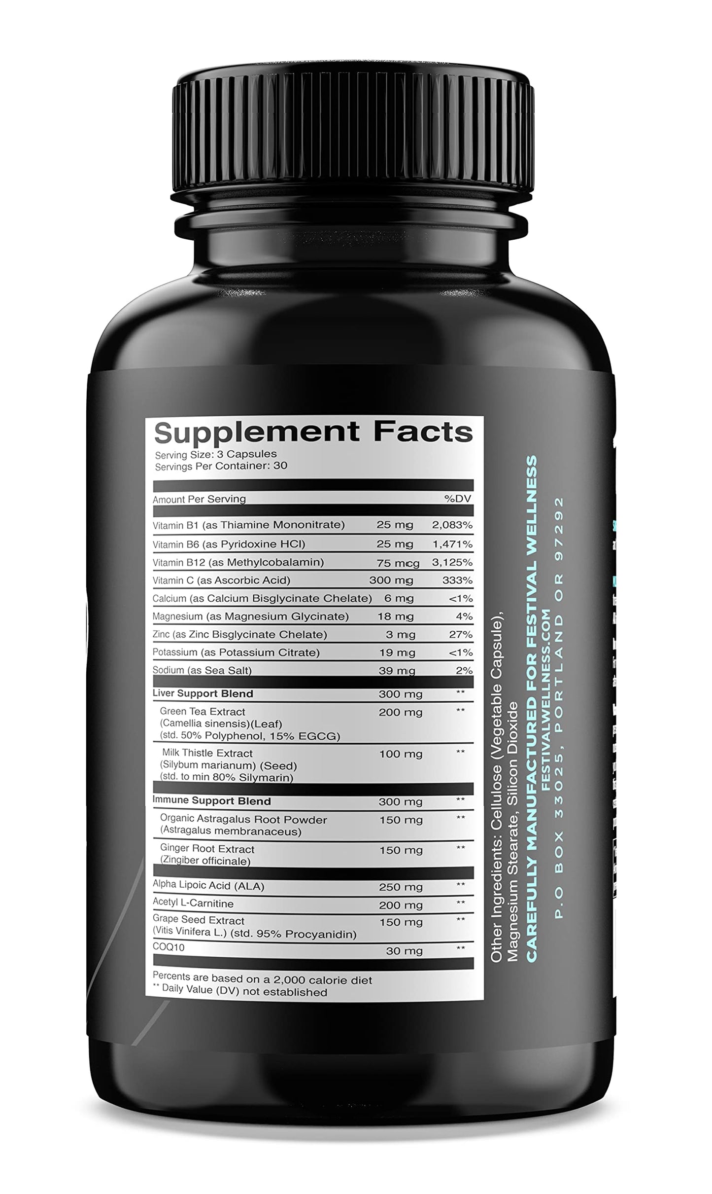 Festival Wellness Tempo: Festival Prep Capsule, 90 Count