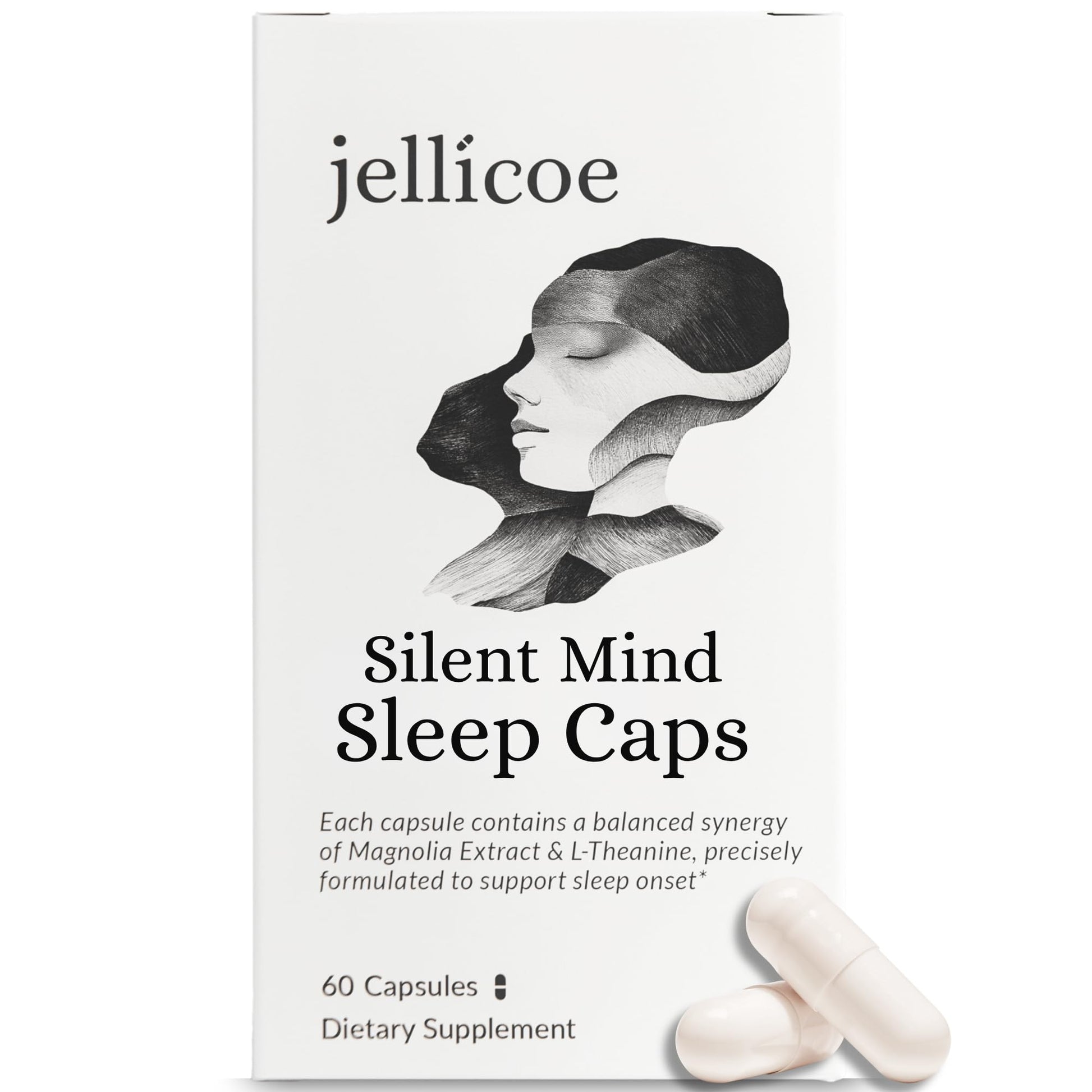 Jellicoe Cortisol & Sleep Support Capsule 60 Count
