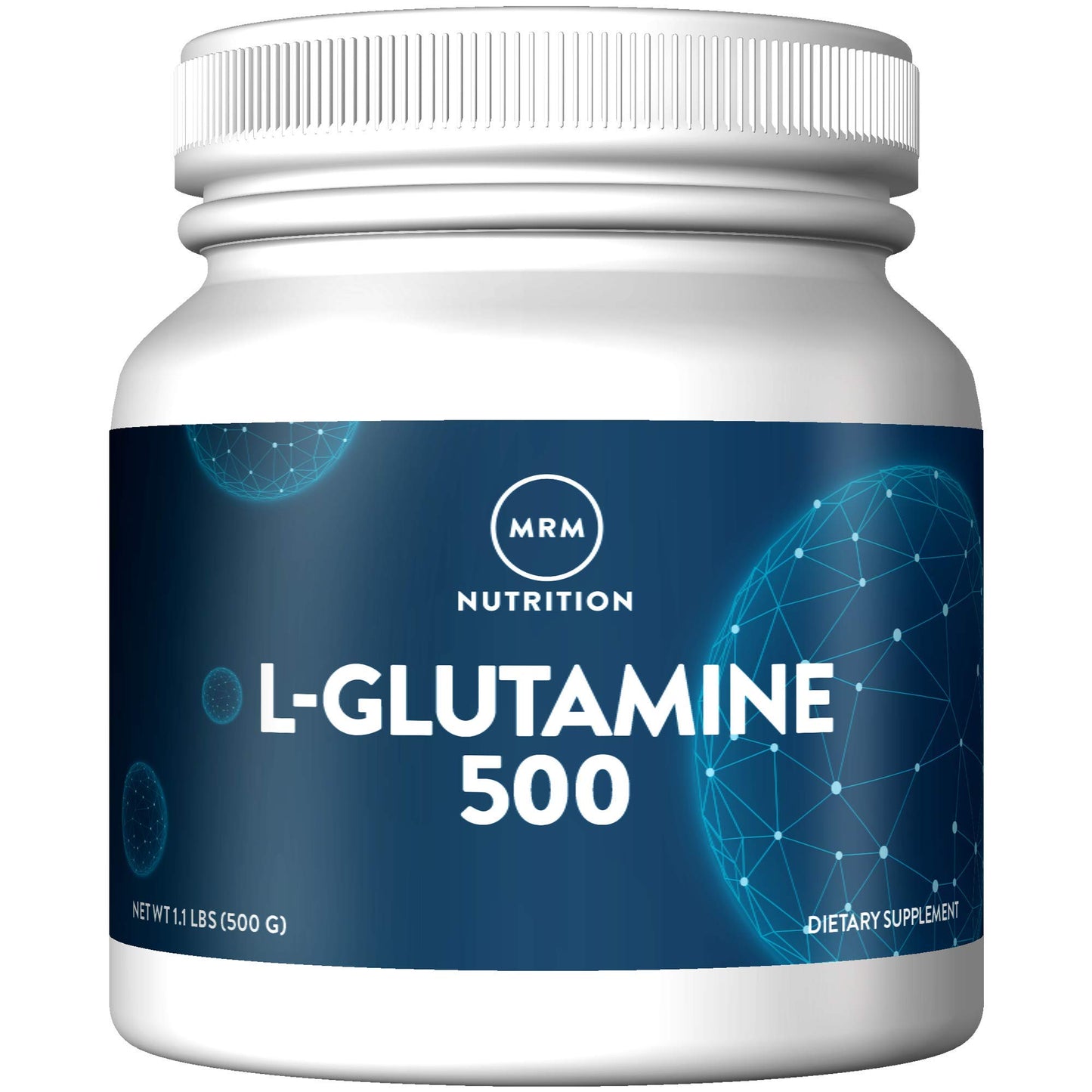 MRM L-Glutamine 500 Powder, 17.6 oz