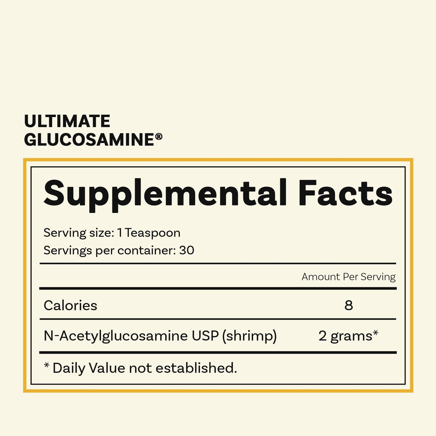 Wellesley Therapeutics Inc. Ultimate Glucosamine Powder 60