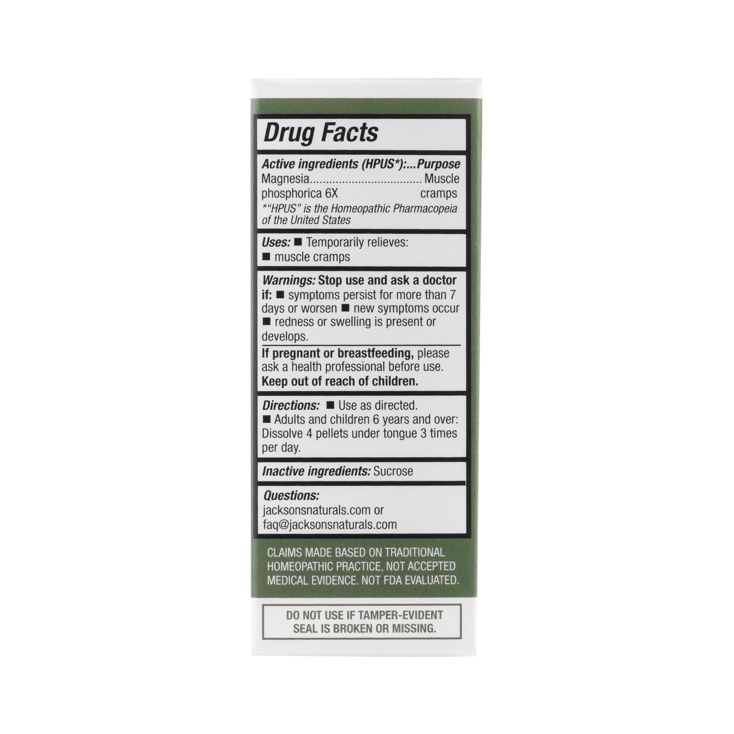 Jackson's Mag Phos 6X Tablets, 500 Count