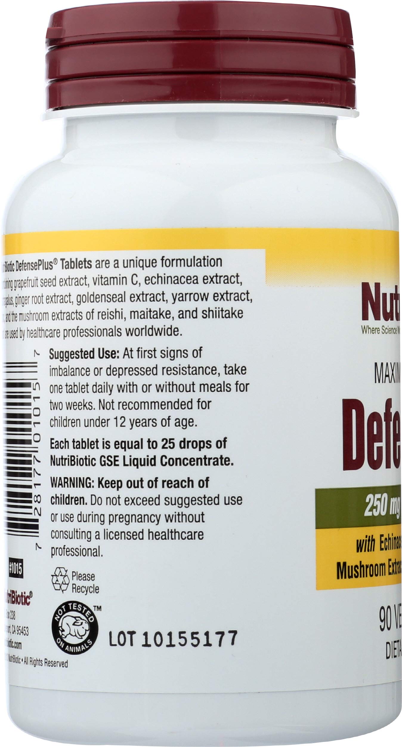 NutriBiotic Defense Plus 90 Tablets