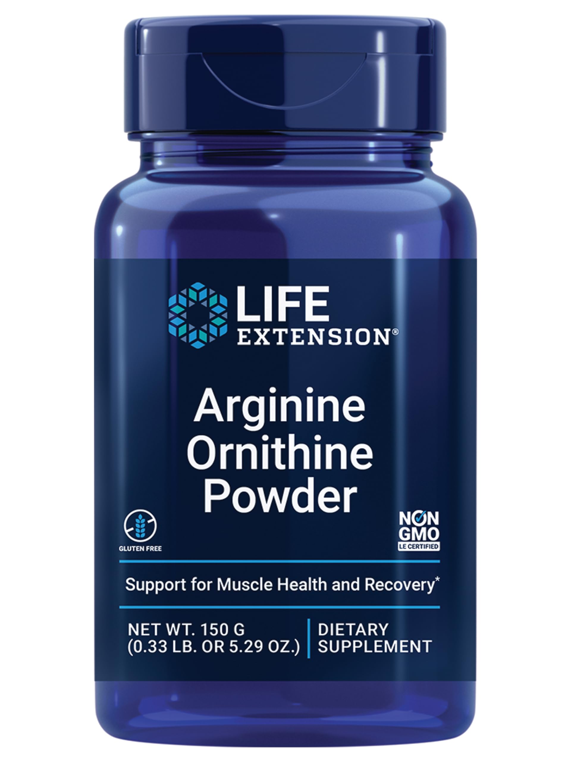 Life Extension Arginine Ornithine Powder 5.3 Ounce