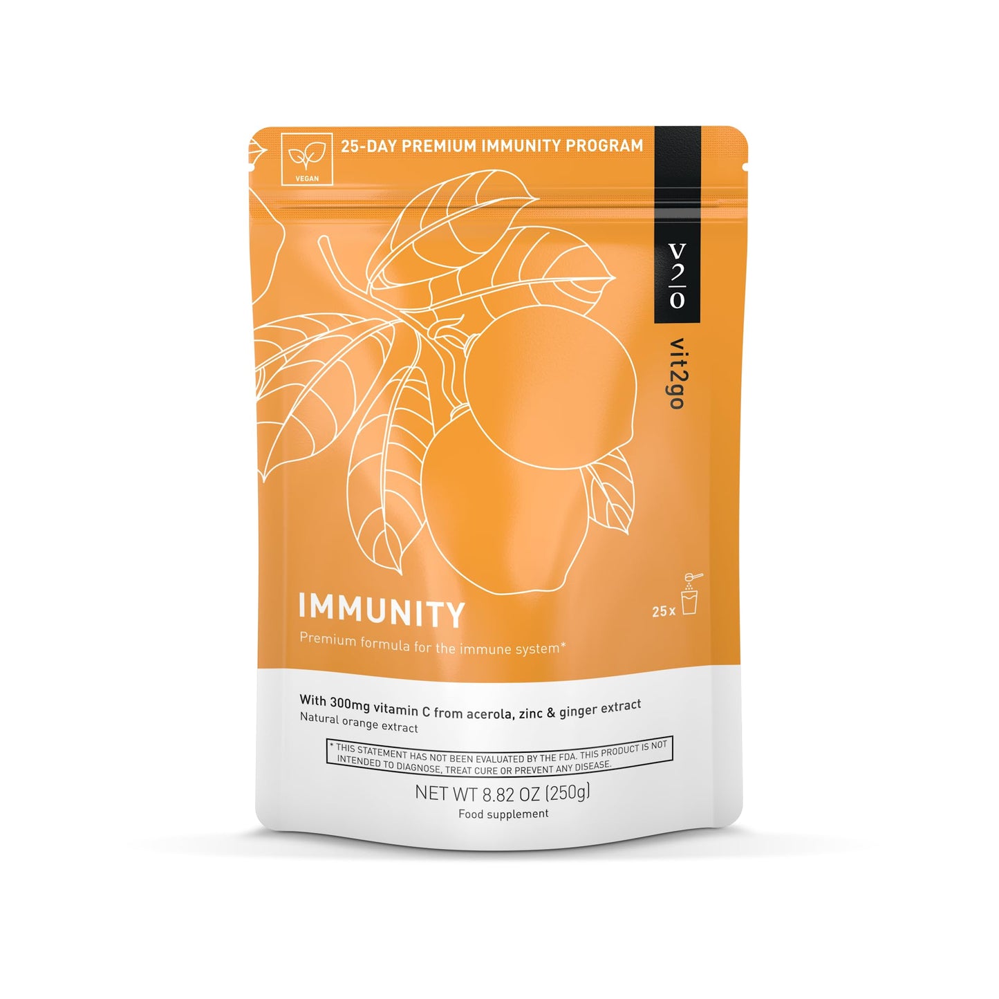 Vit2Go Immunity Booster Powder, 30 Pack