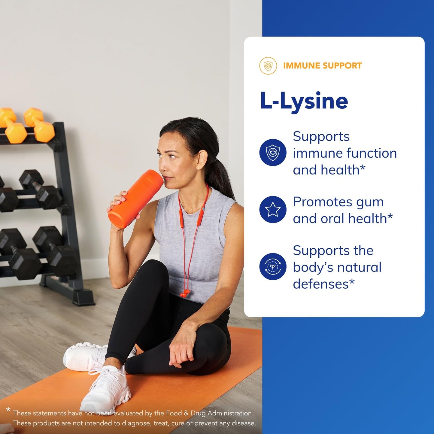 Pure Encapsulations L-Lysine Capsules 270 Capsules
