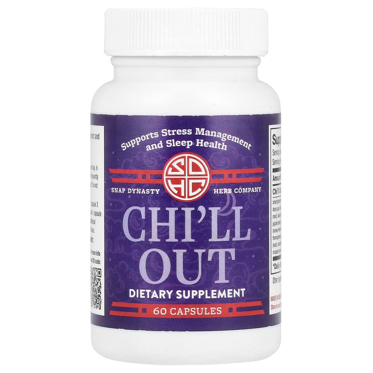 Snap Dynasty Herb Company Chi'll Out Capsule 1