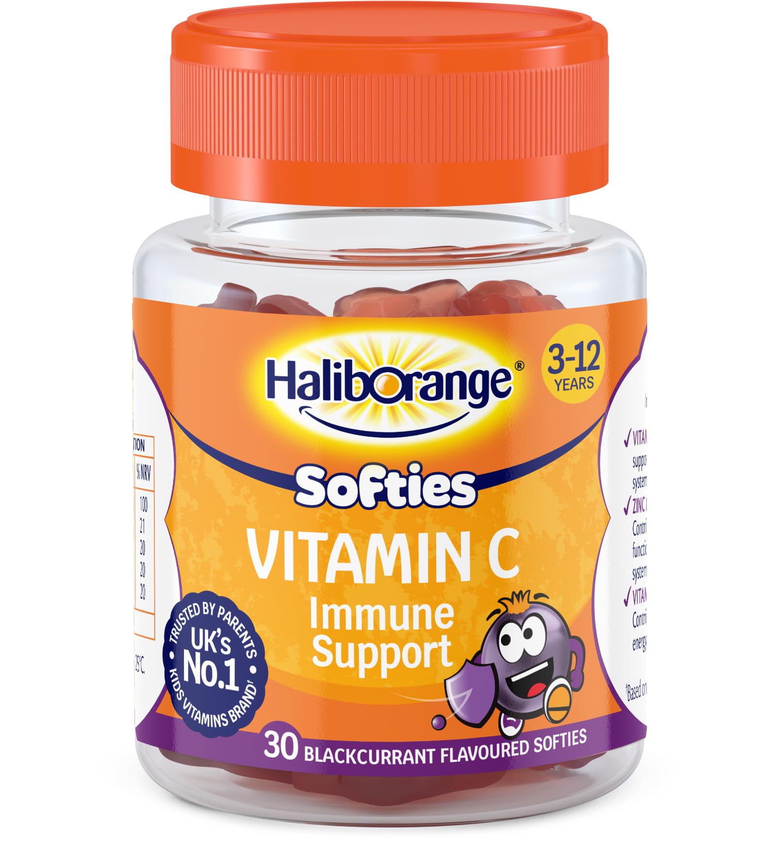 Haliborange Vit C Immune Softies Capsule 30