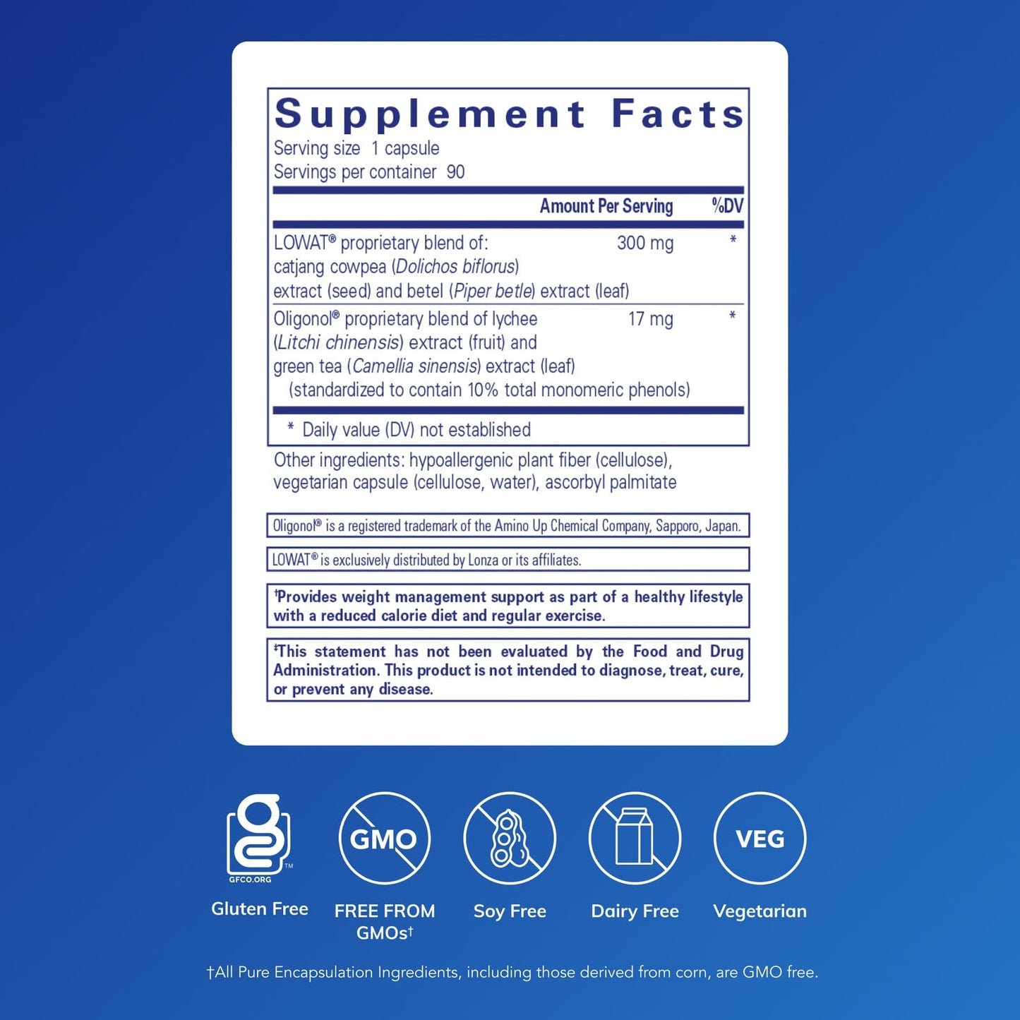 Pure Encapsulations AdipoLean II Capsules 90 Count