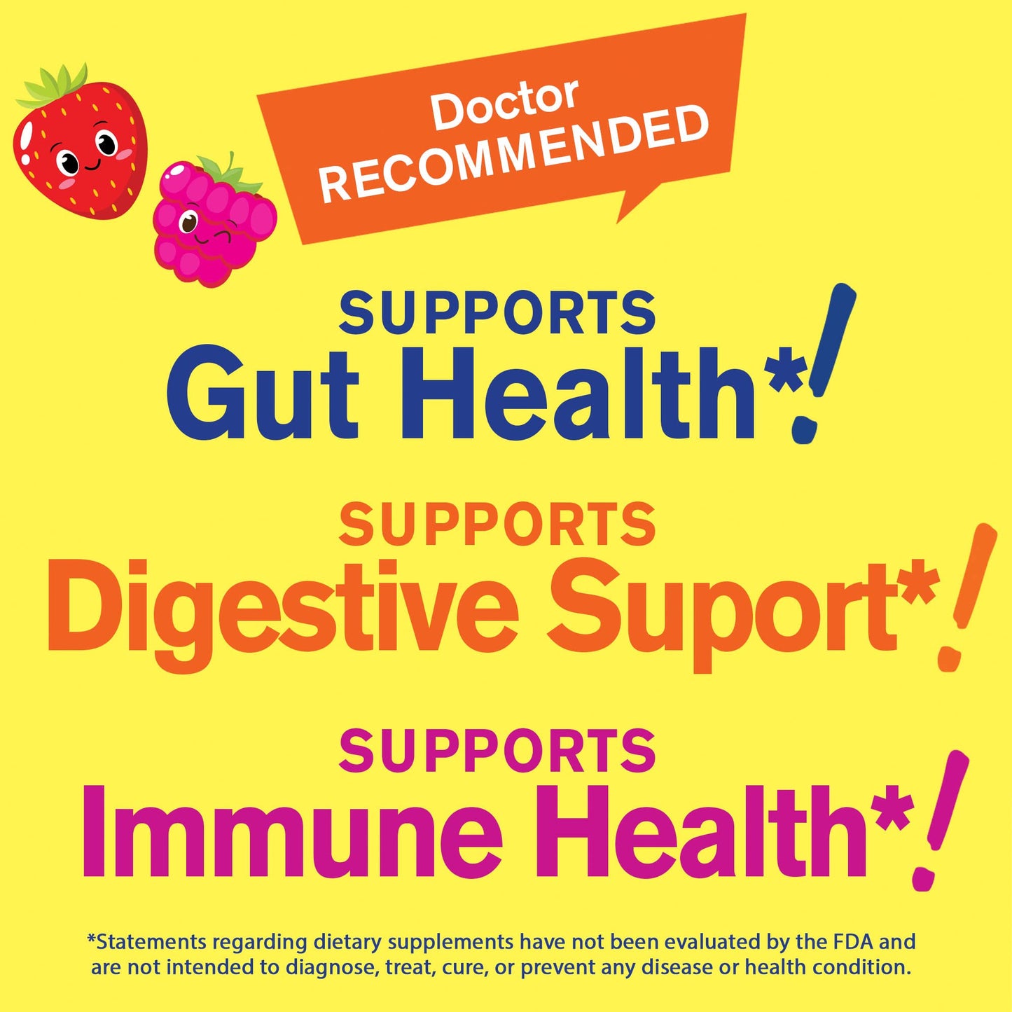 WellYeah Probiotics for Kids Gummies 120 Count