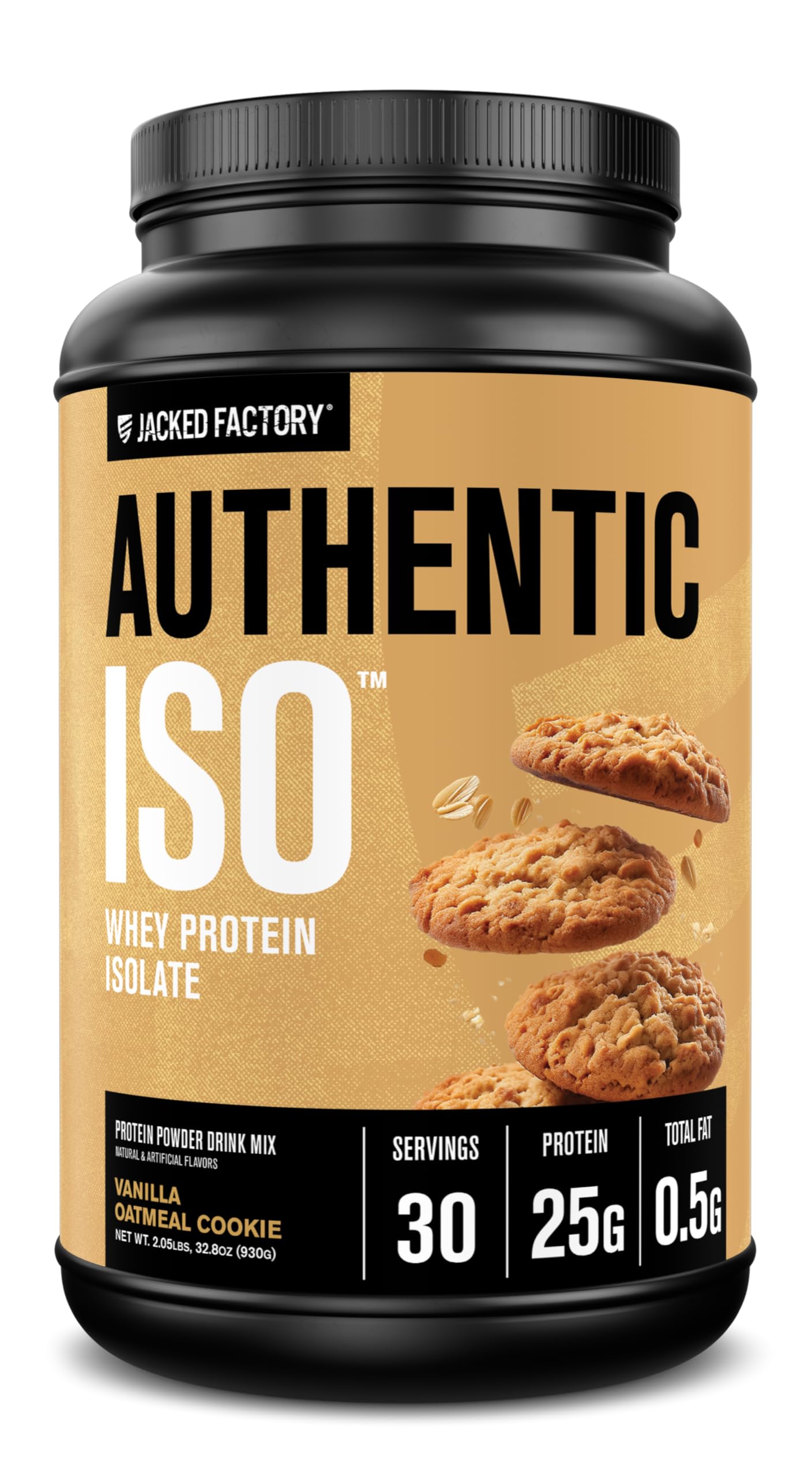 Jacked Factory ISO Whey Protein Isolate Powder, 30 Servings