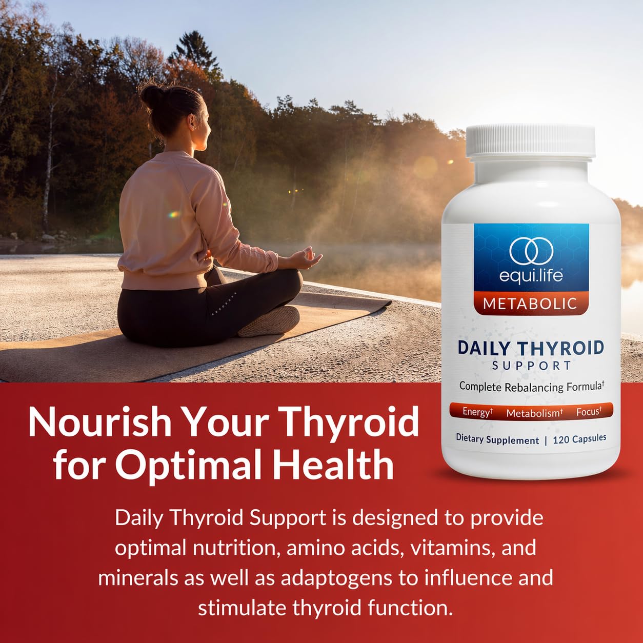 Equilife Daily Thyroid Support Capsule, 120 Capsules