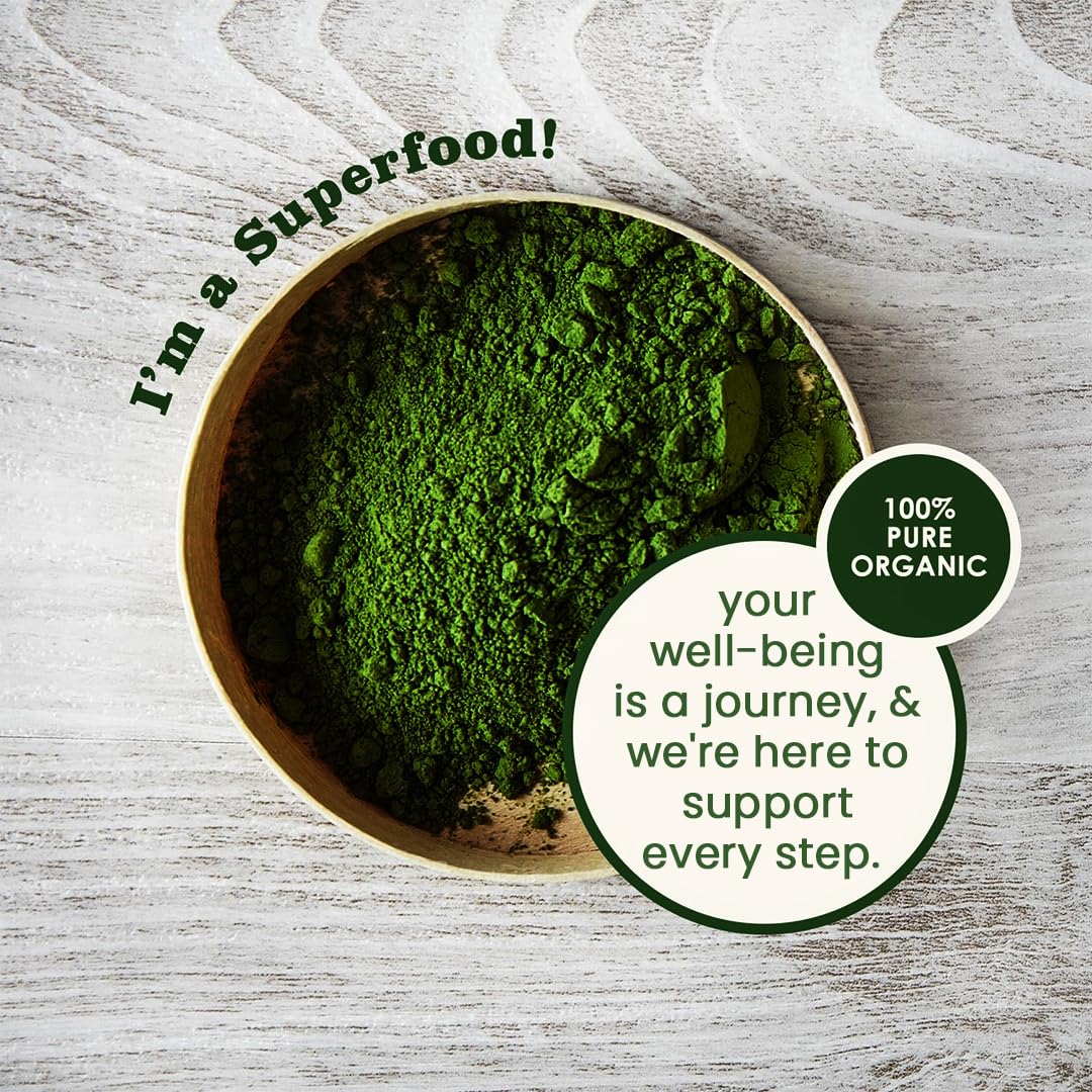 VEDAPURE Organic Moringa Oleifera Leaf Powder, 3.53 Ounce