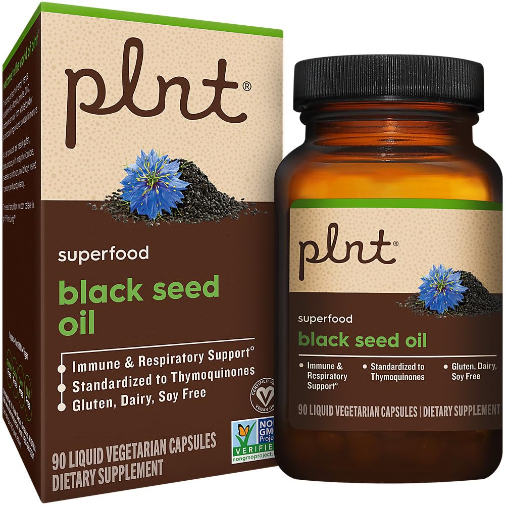 plnt Black Seed Oil Capsules 90
