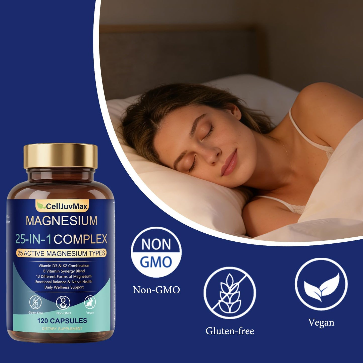 PBZPBZ 25-in-1 Magnesium Complex 120 Gummies