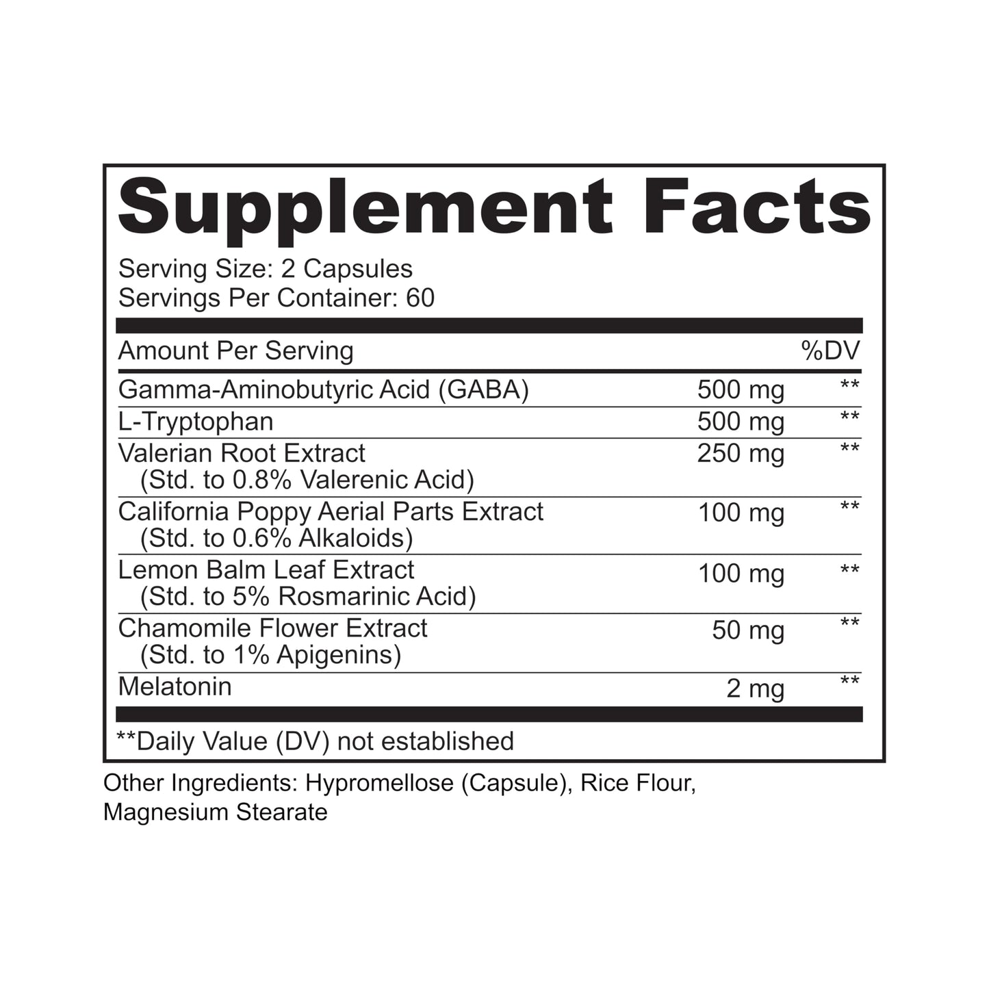 LIVELY VITAMIN CO Snooze Fest Capsule 120