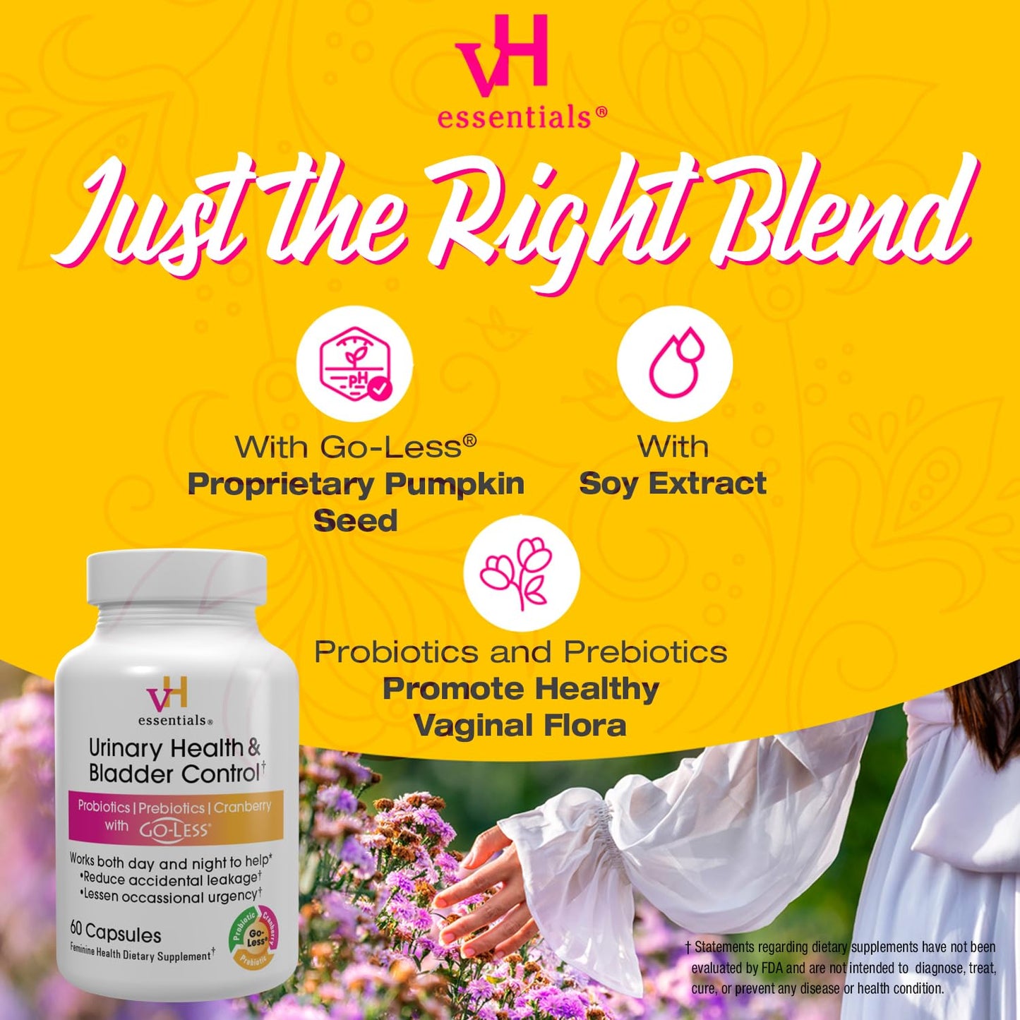 vH essentials Urinary Health and Bladder Control 60 Capsules