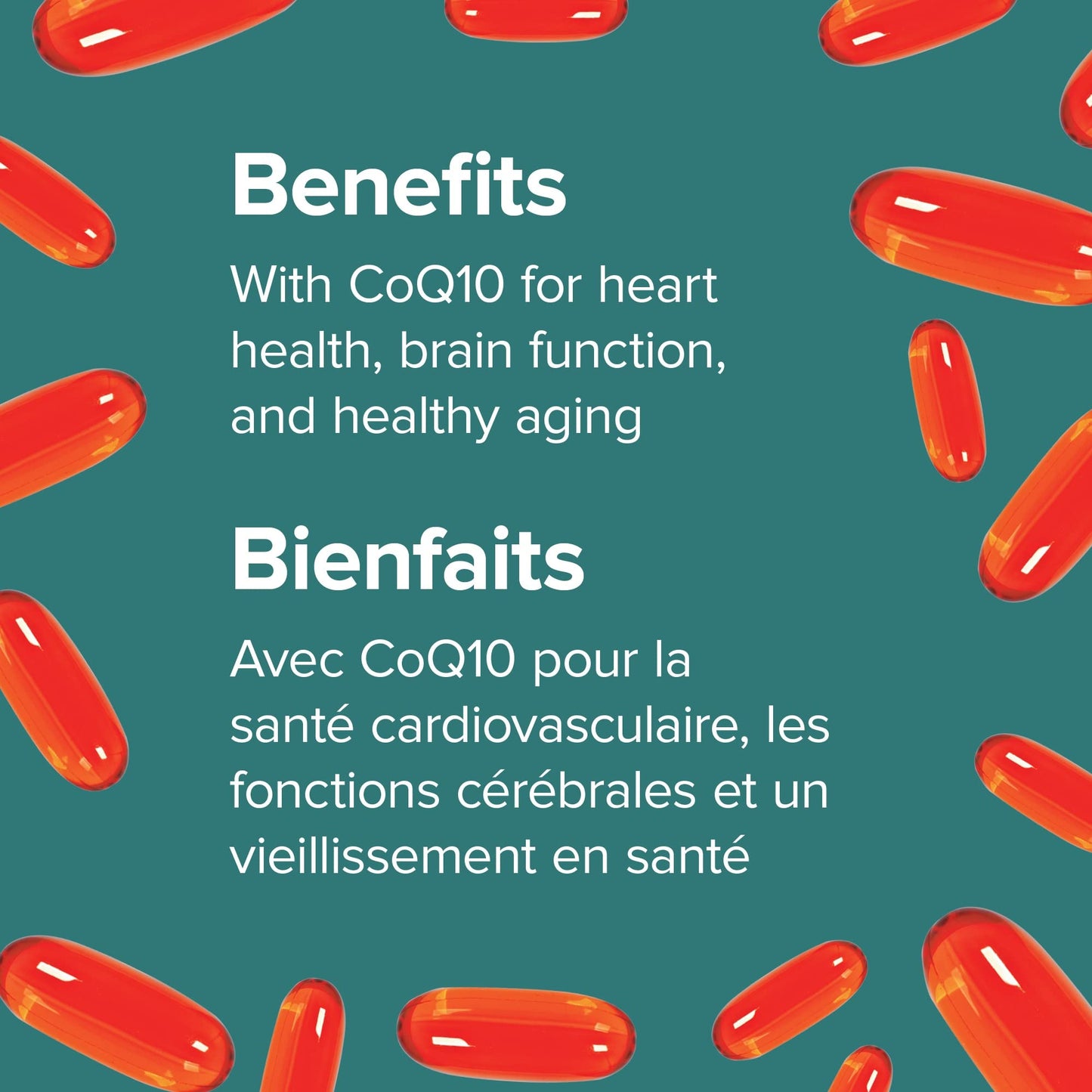 Webber Naturals Triple Strength Omega-3 with CoQ10 Softgels, 80 Softgels