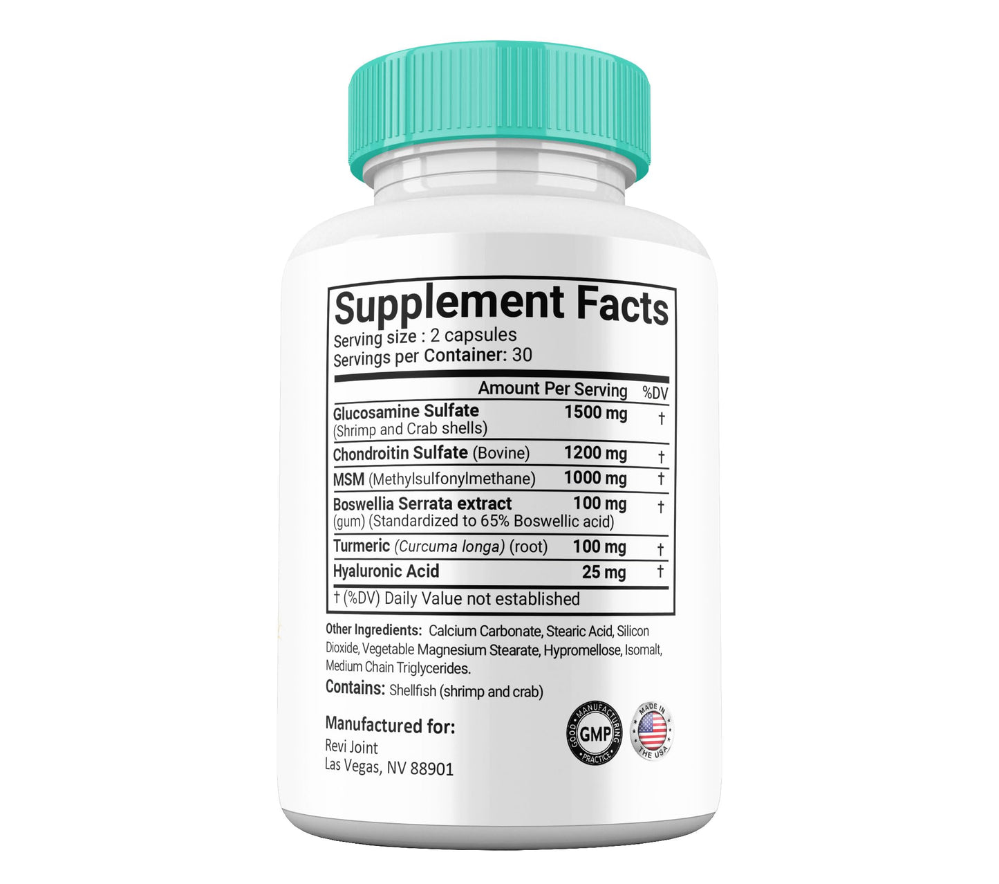 Shark Labs Revi Joint Capsules 60 Capsules