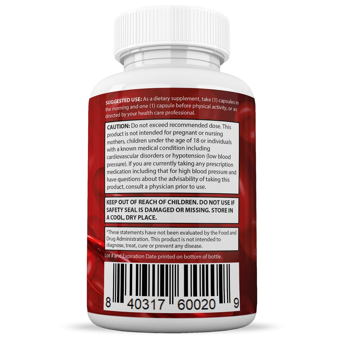 Justified Laboratories Reversirol Max 1295MG Formula Supplement Capsules 60