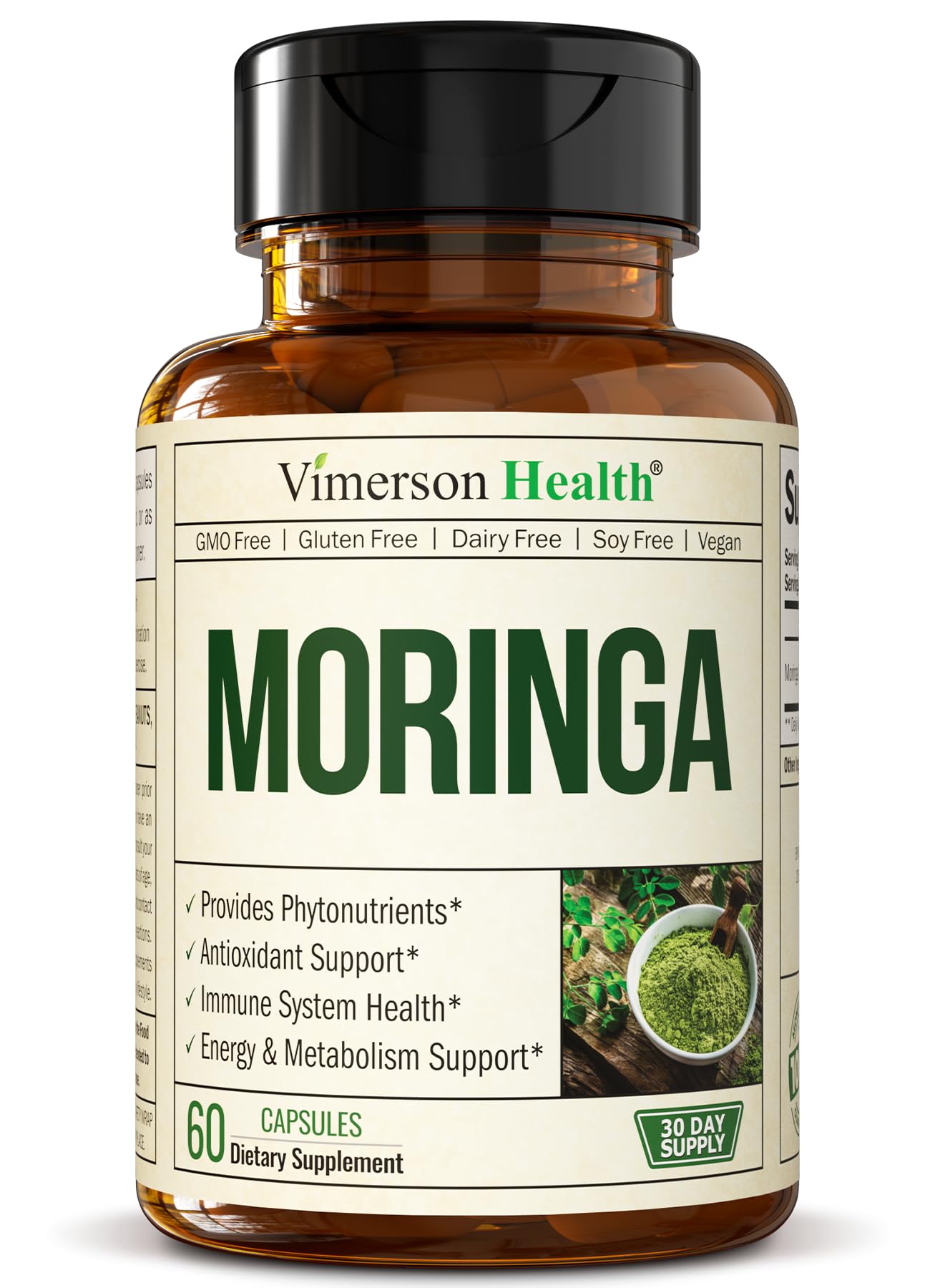 Vimerson Health Moringa Capsules, 60 Capsules