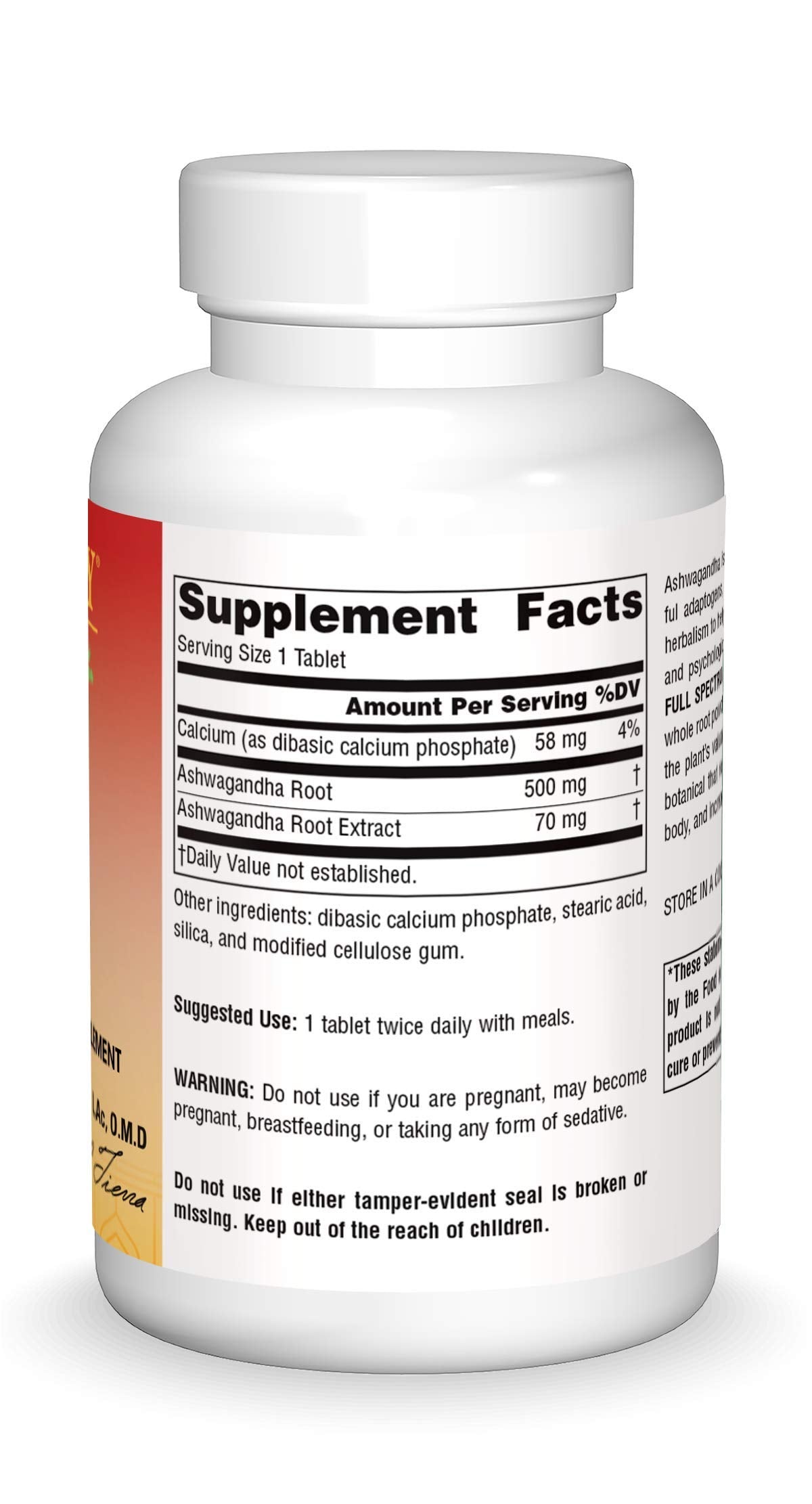 Planetary Herbals Ashwagandha Full Spectrum Tablet, 120 Tablets