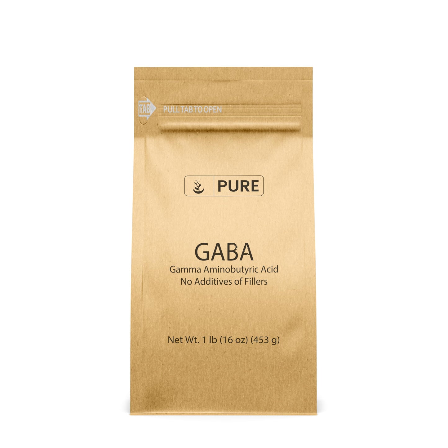 Pure Original Ingredients Gamma Aminobutyric Acid (GABA) Powder, 16 oz