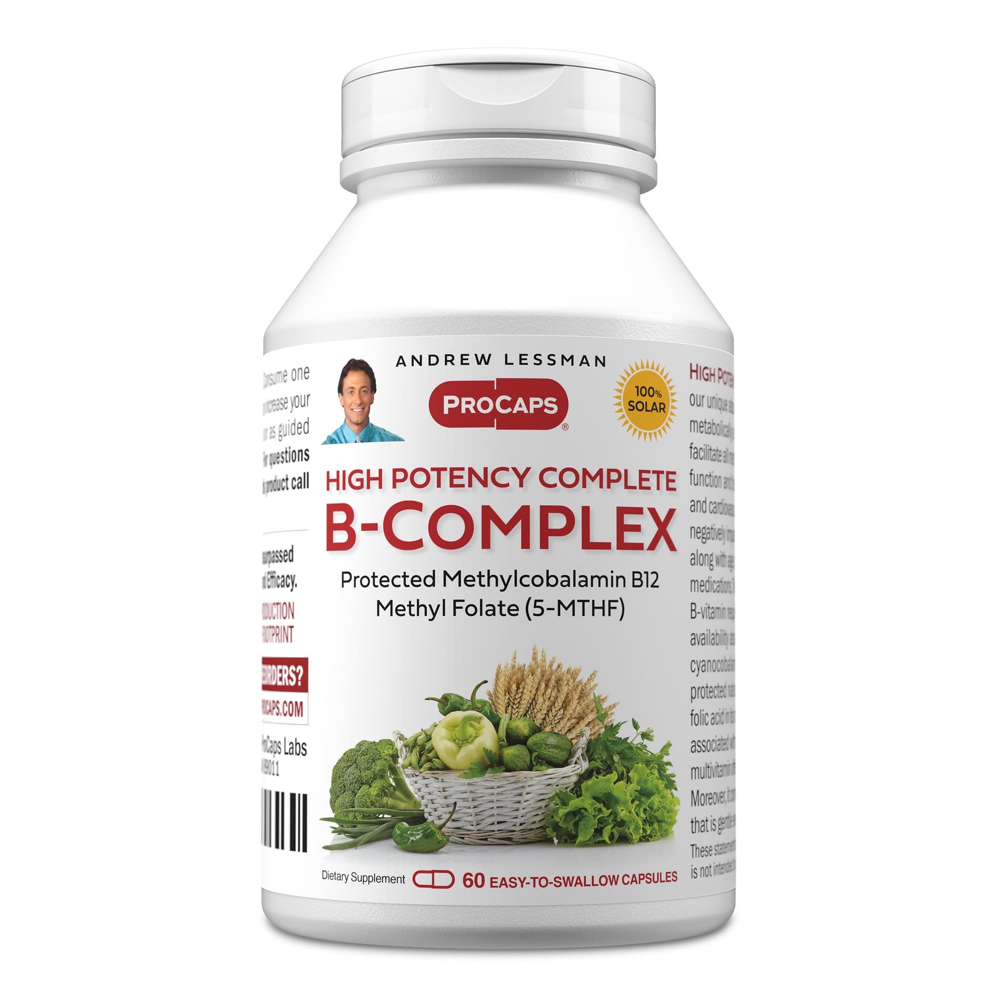 Andrew Lessman High Potency B-Complex Capsules 60