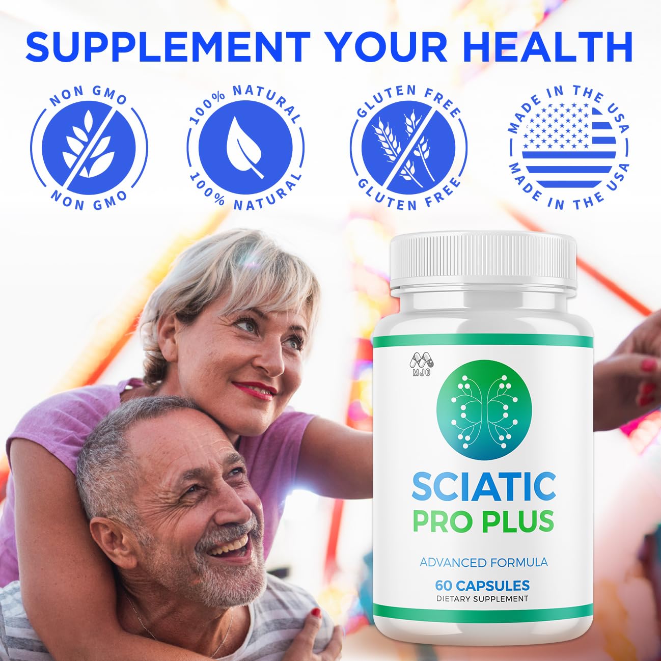 MJO Sciatic Pro Plus Capsules, 300 Capsules