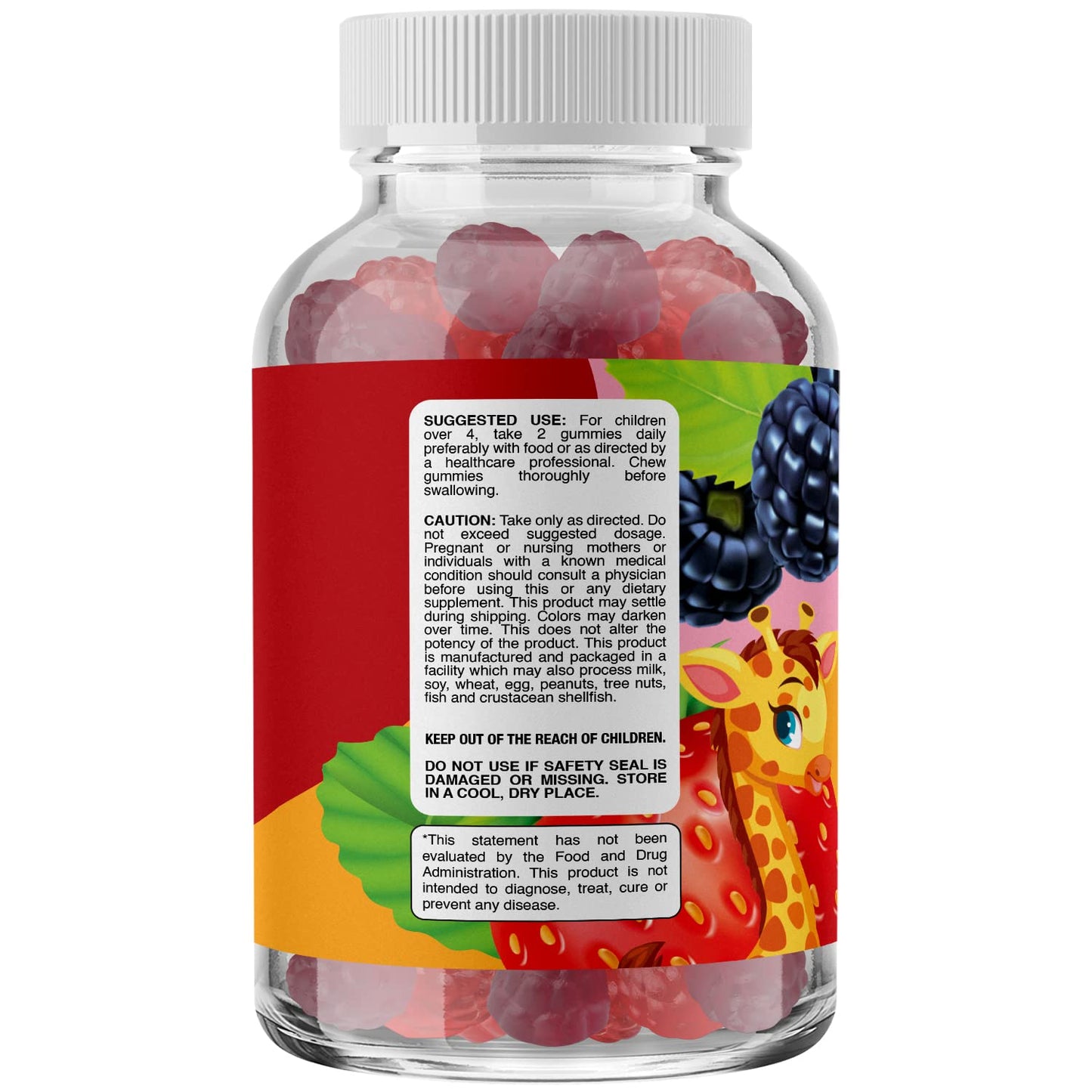 Phytoral High Prebiotic Fiber Gummies for Kids, 120 Count