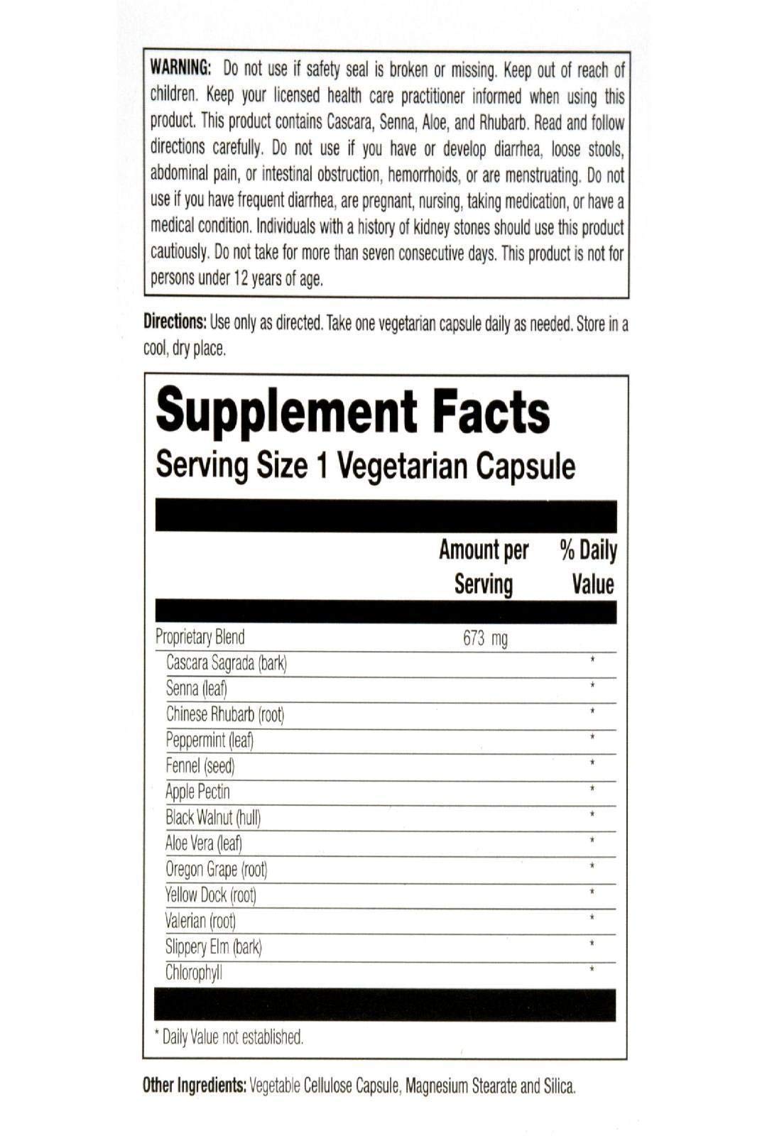 Natural Balance Ultra Colon Clenz Capsule 60 Capsules