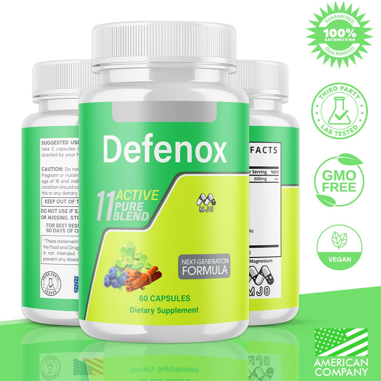 MJO Defenox Capsules 180 Capsules