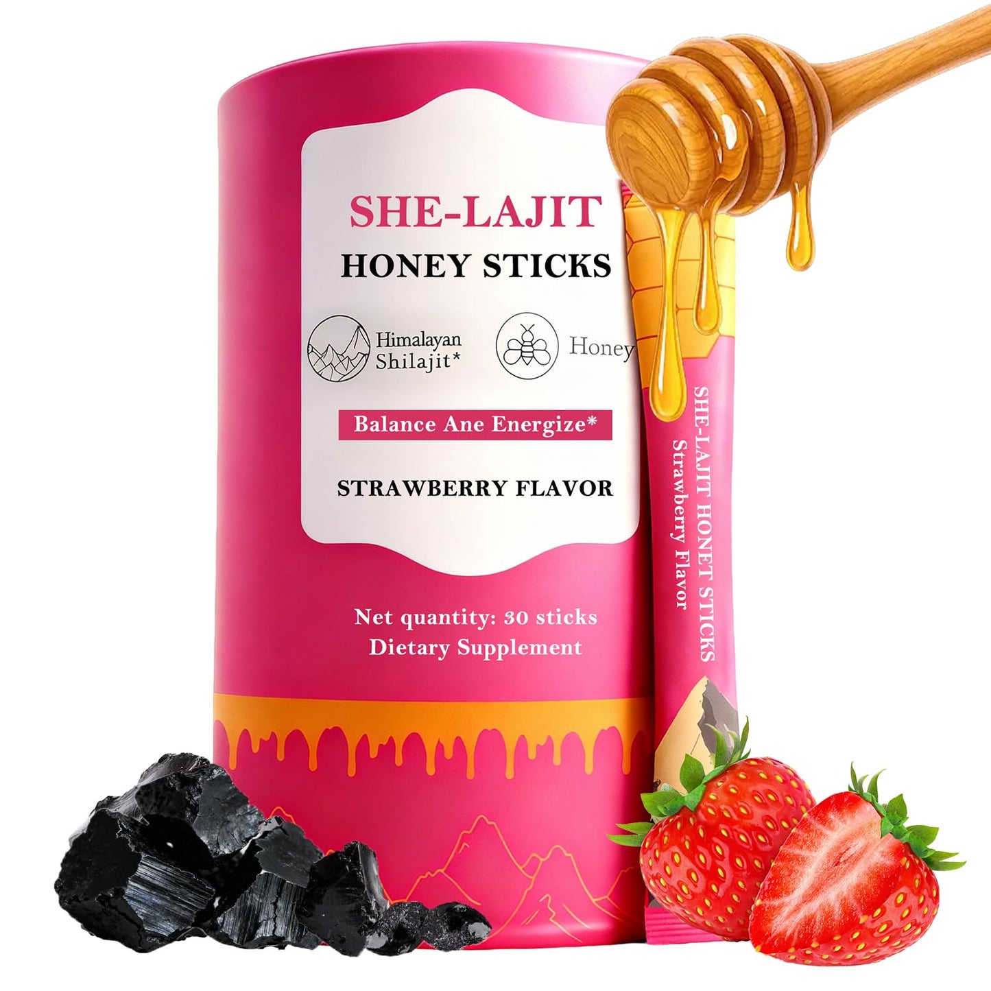Tideon Shilajit Honey Gummy 60.01 Count