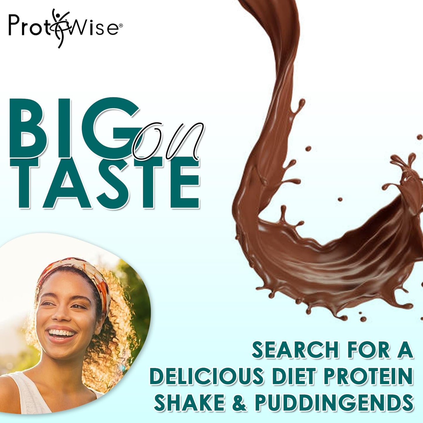 ProtiWise High Protein Shake & Pudding Mix Powder Pack of 7