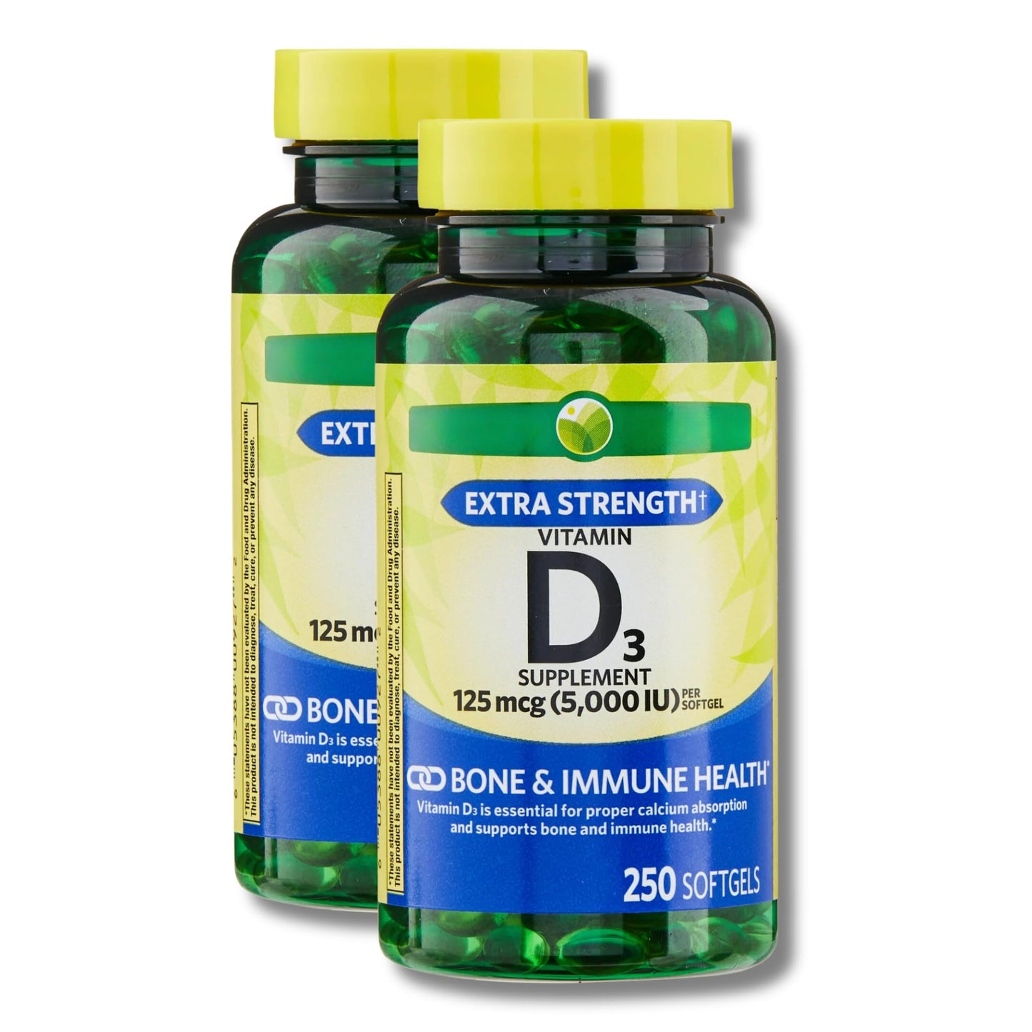 KP+ Vitamin D3 125 mcg (5,000 IU) Softgels, 500 Count