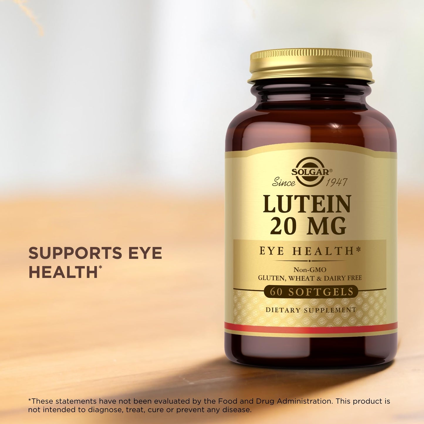 Solgar Lutein 20 mg Softgels 120