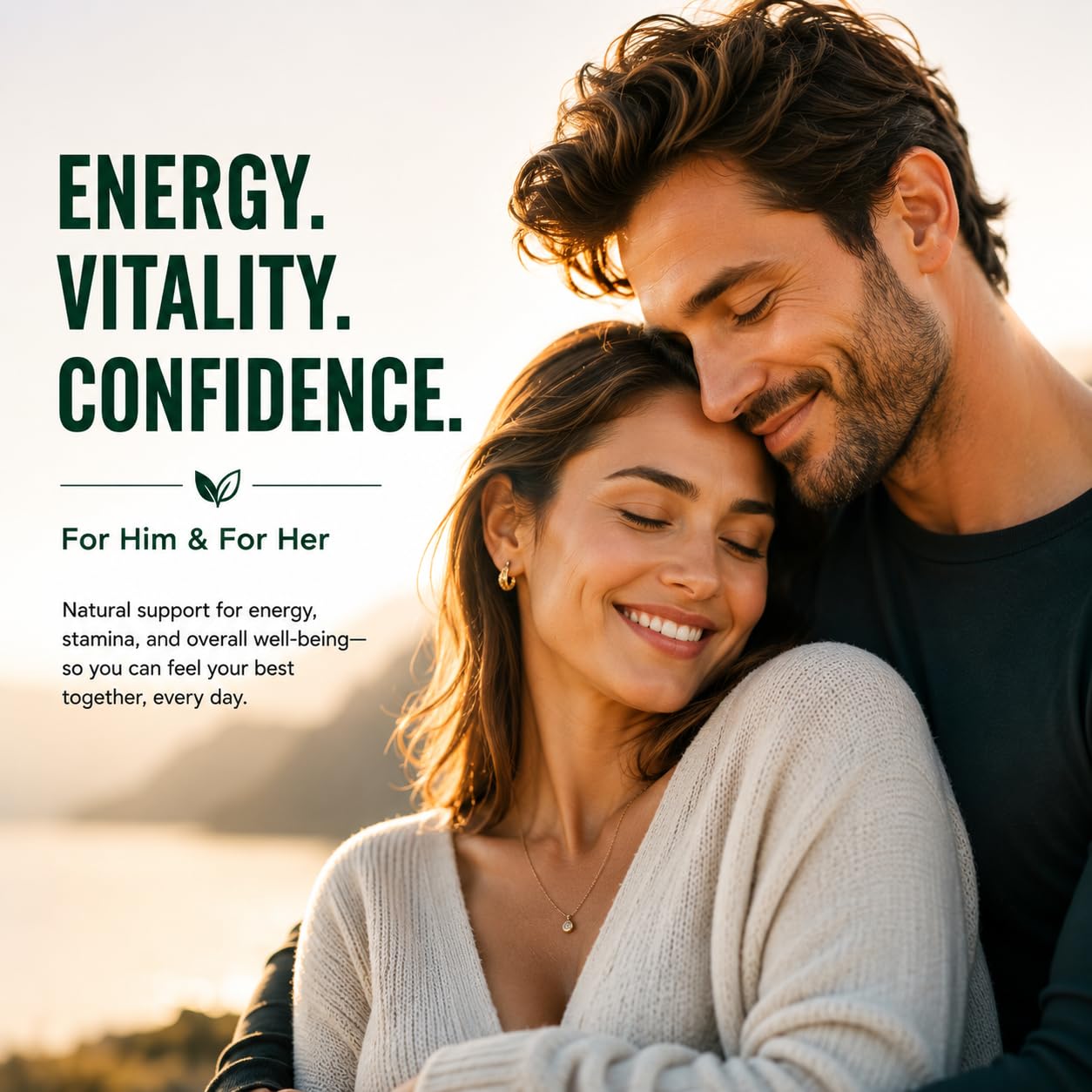 Amplicell Horny Goat Weed Complex Supplement for Men & Women Energy Capsule, 60 Count