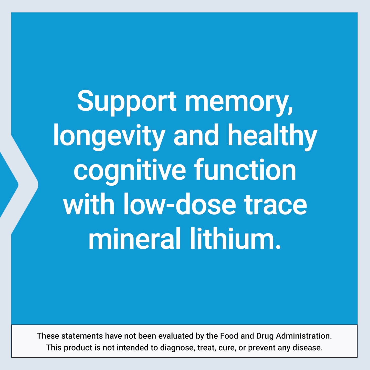 Life Extension Lithium Orotate 1000 mcg Capsules, 100 Count