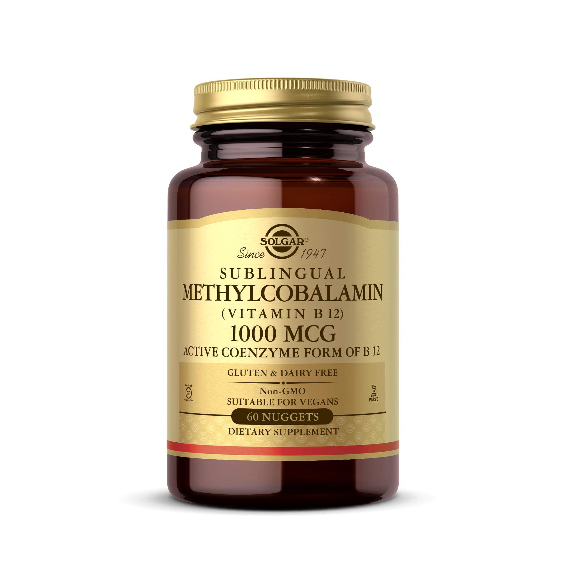 Solgar Methylcobalamin 1000 mcg Tablets, 60 Count